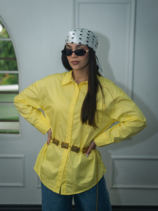 Camisa casual oversize
