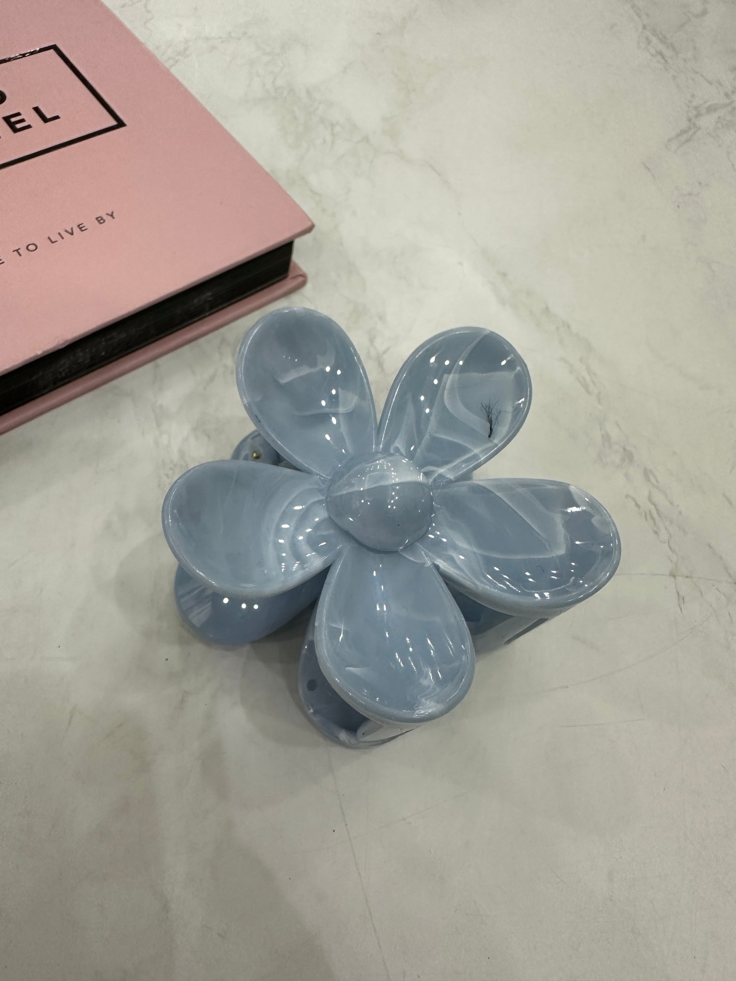Pinza flor para el cabello