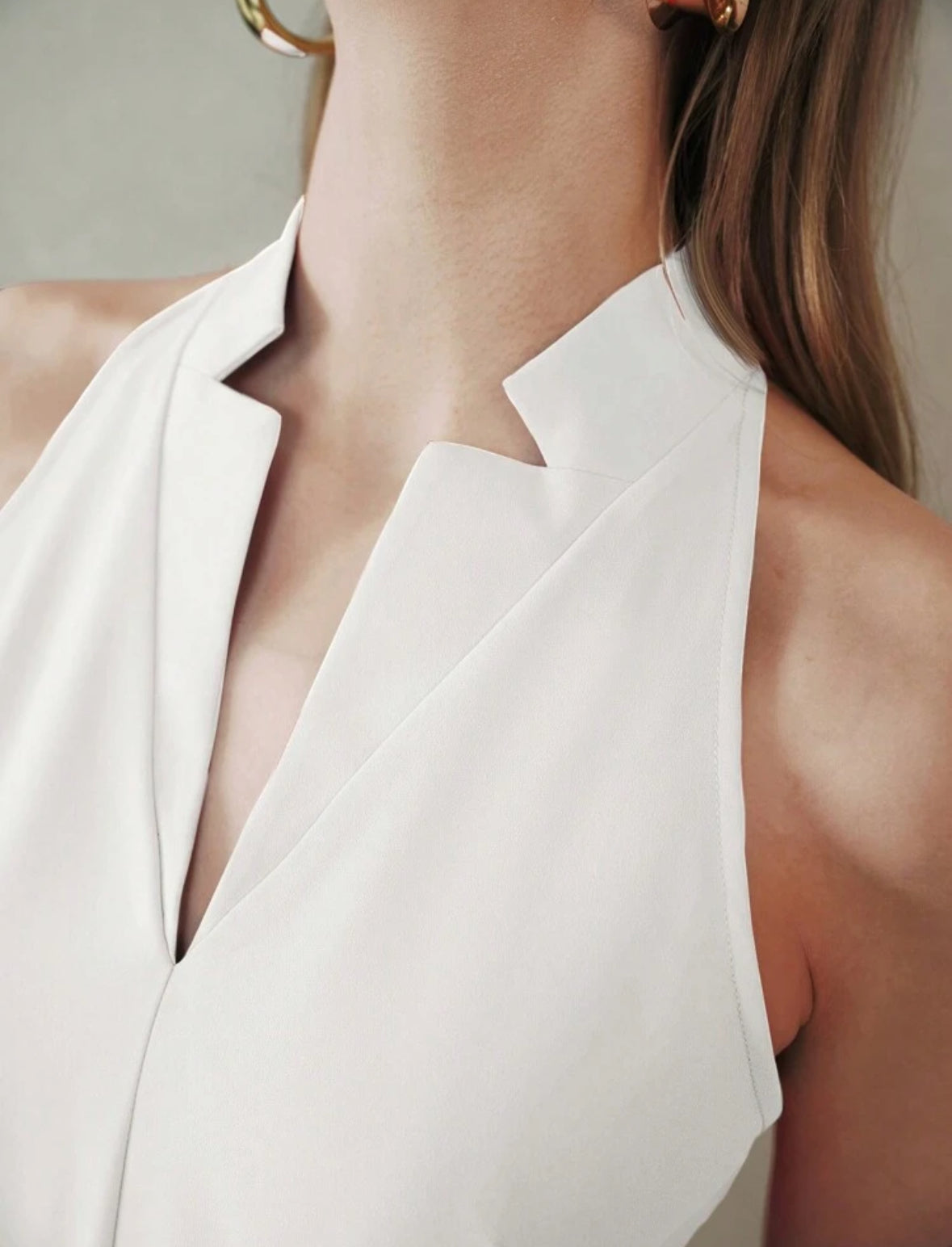 Blusa cuello V