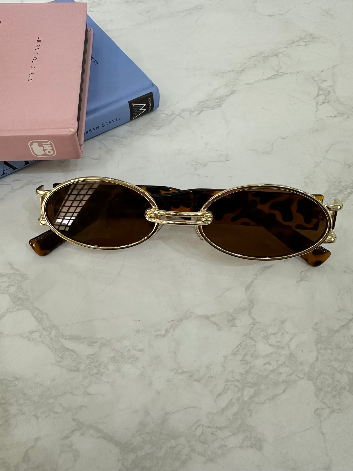 Lentes de sol ovalado