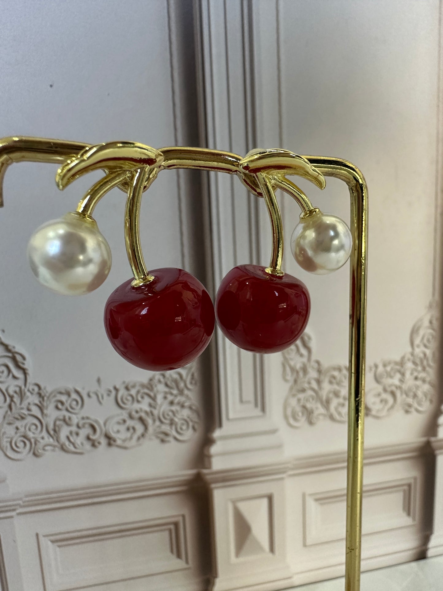 Pendientes Chunkys cerezas