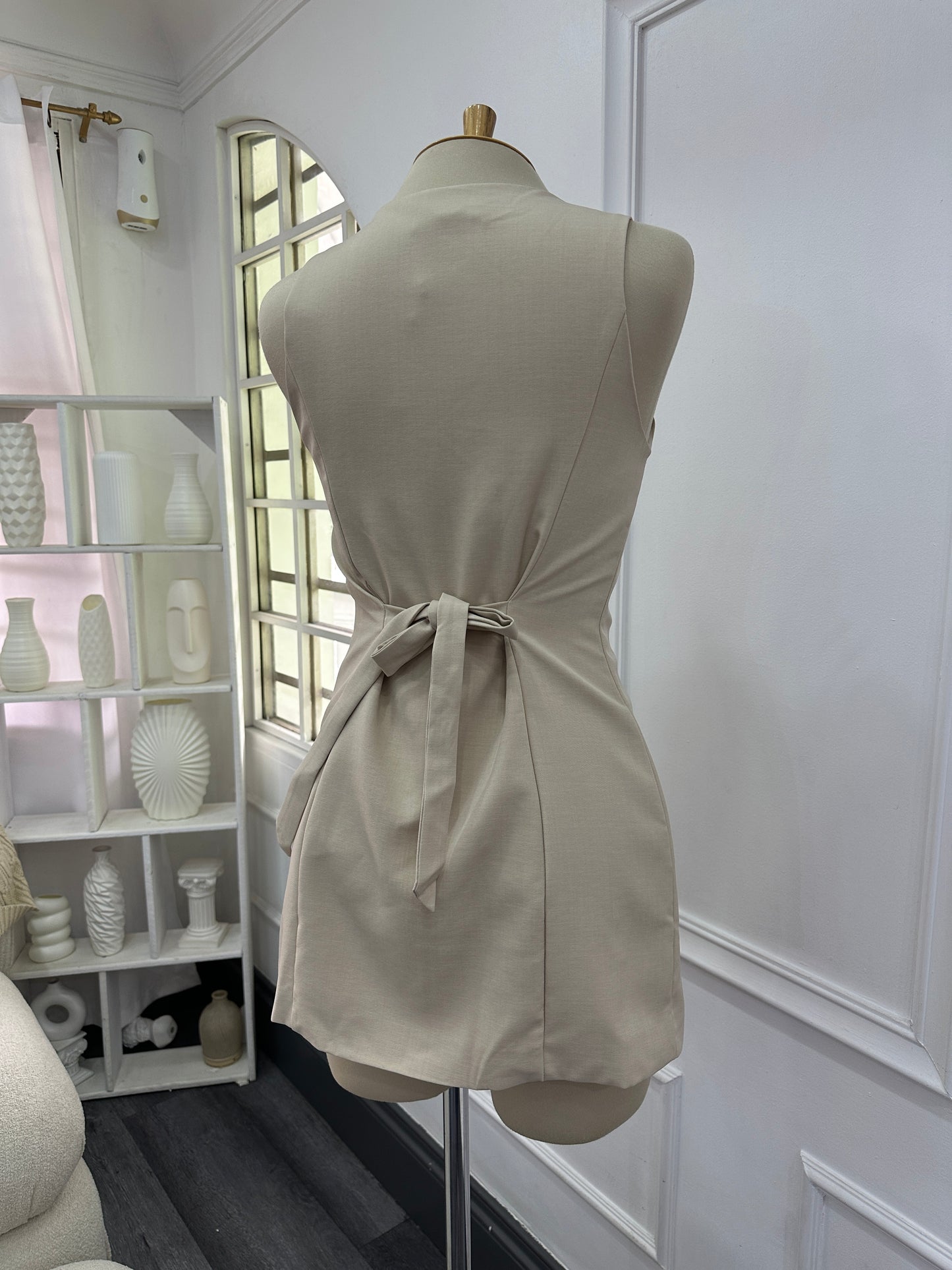 Vestido casual sin mangas