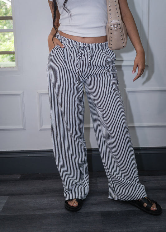Pantalón de franjas