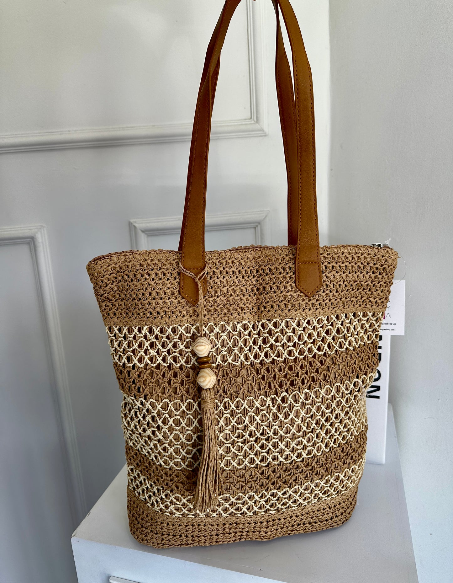 Bag tejido playero