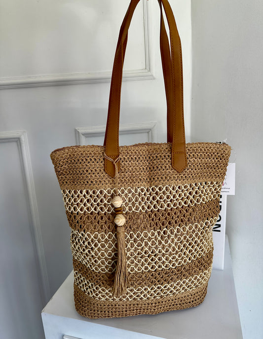 Bag tejido playero