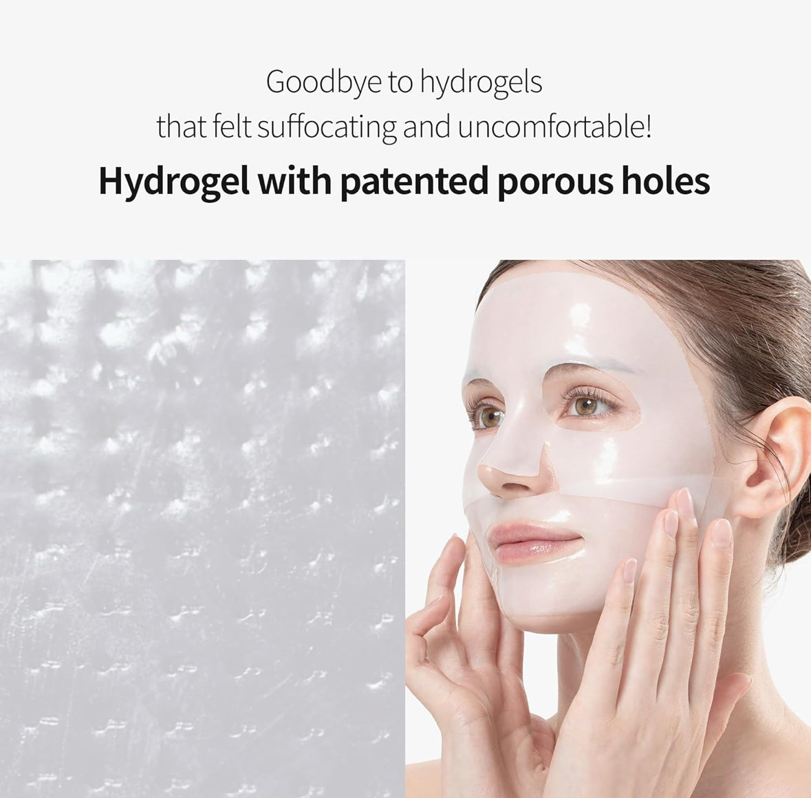 Benton Mascarilla facial de colágeno de hidrogel