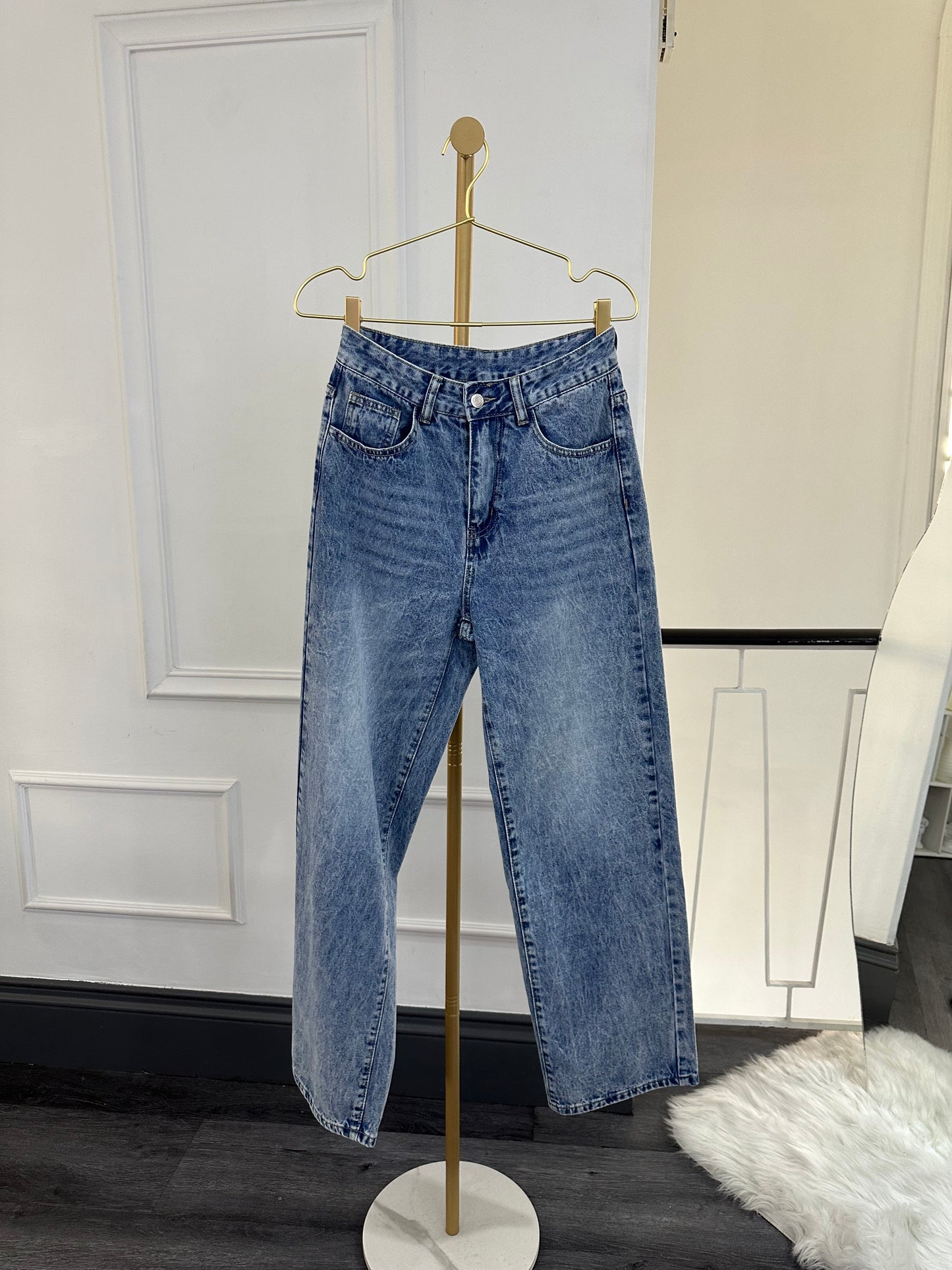 Wide leg jean